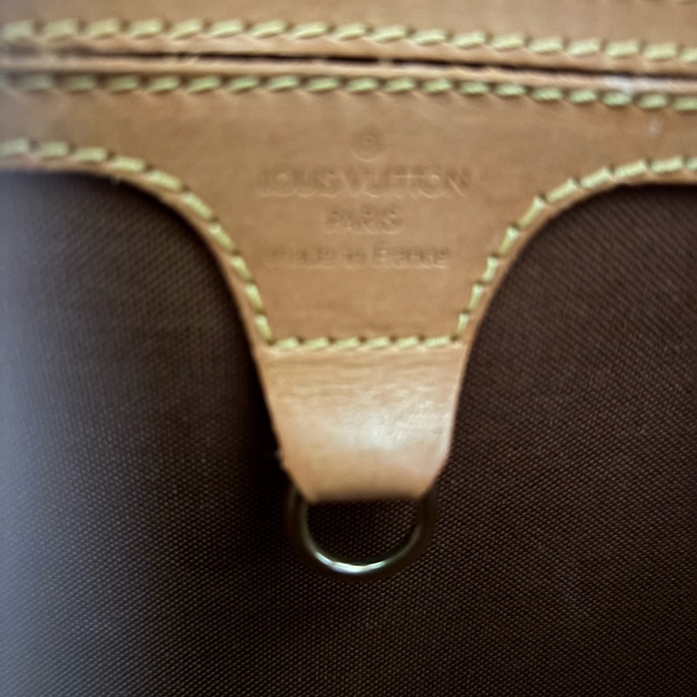 EUC Louis Vuitton Brown Canvas Bag MM Ellipse Iconic - Picture 3 of 7